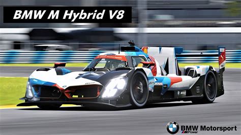 Bmw M Hybrid V Lmdh Testing Assetto Corsa Youtube