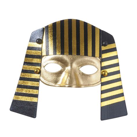 Pharao Maske Gold Schwarz Ägypten Kopfschmuck Pharaomaske Cleopatra 599