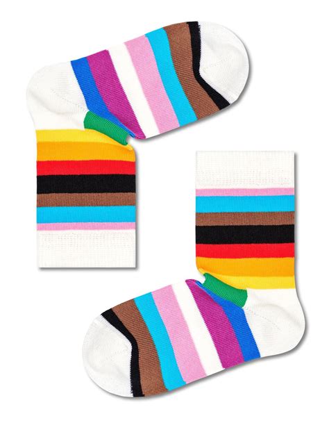 Happy Socks Pride Kids Regenbogen Socken Kindersocken Sockenduo