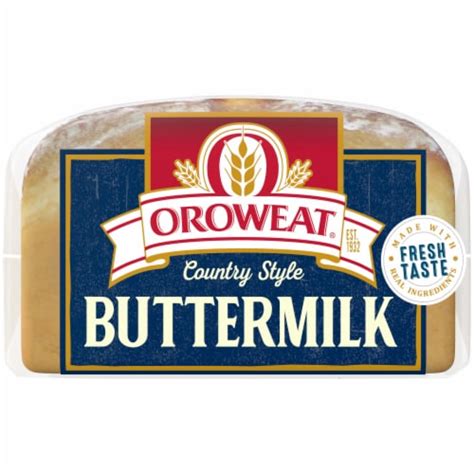 Oroweat Country Buttermilk Sandwich Bread 24 Oz Foods Co