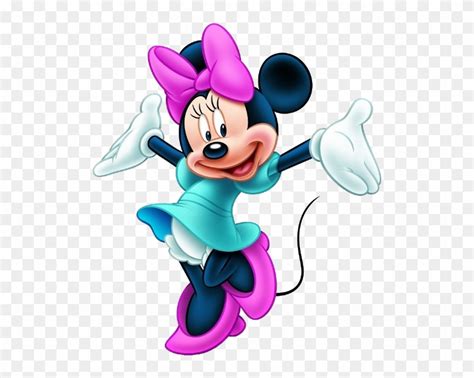 Mini Disney Png Minnie Mouse Cartoon Character Transparent Png
