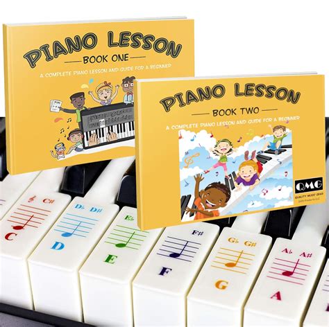 Buy Color Piano And Keyboard Stickers And Complete Color Note Piano