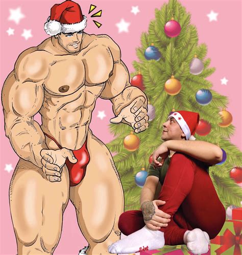 Rule 34 Big Bulge Bulge Christmas Christmas Tree Huge Bulge Male Male Only Muscles Muscular