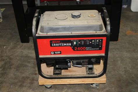 Auction Ohio Craftsman Generator