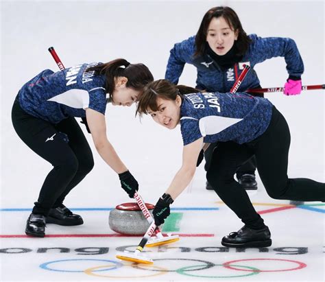 Curling Japan Women Off To Winning Start In Bid For 1st Olympic Medal