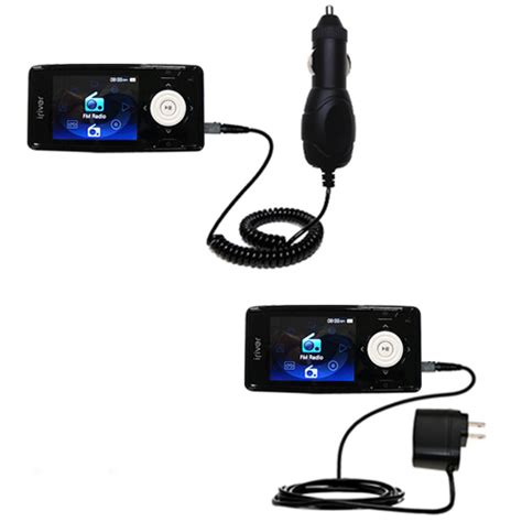 Gomadic Car And Wall Charger Essential Kit Suitable For The Iriver X20