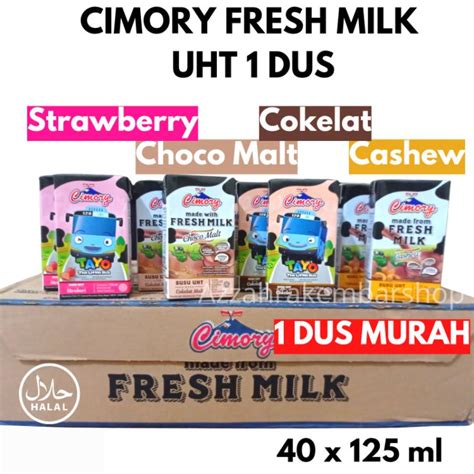 Jual Cimory Fresh Milk Susu Uht Kotak Ml Dus Karton Murah Tayo