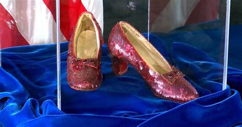 Ruby Slippers Found Owner Says The Wizard Of Oz Shoes As Pristine