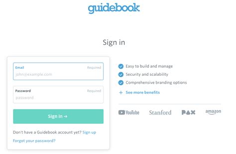Log In To Your Account Builder And Mobile App Guidebook Support