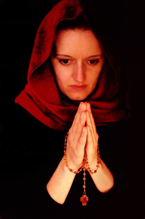 Praying Woman Free Stock Photo Public Domain Pictures