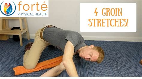 Groin Strain Exercises Stretches