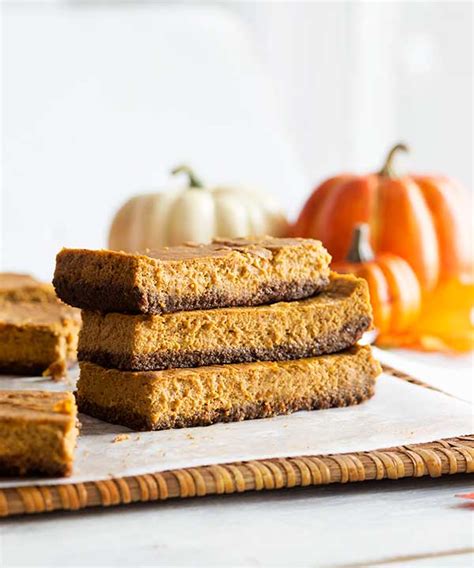 Add eggs, pumpkin, and baking powder. Gluten-Free Sugar-Free Pumpkin Bars Recipe