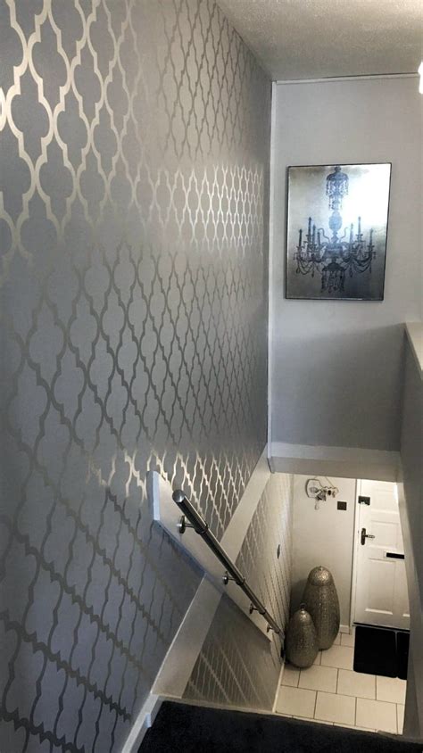 Camden Trellis Wallpaper Soft Grey Silver Silver Wallpaper Bedroom