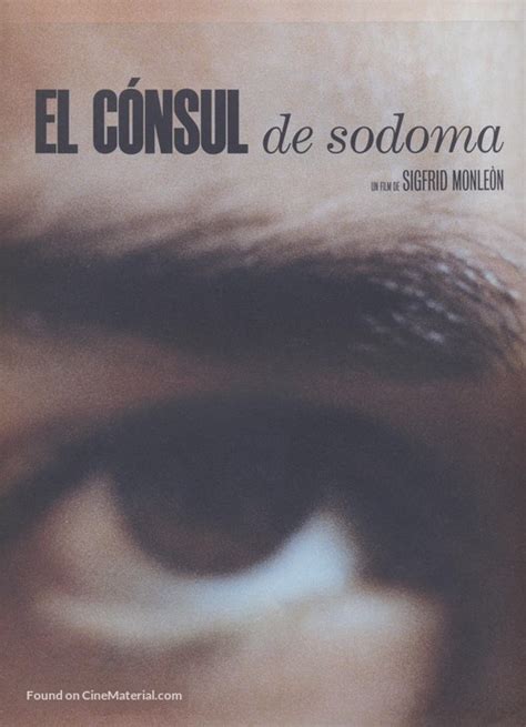 El Cónsul De Sodoma 2009 Spanish Movie Poster
