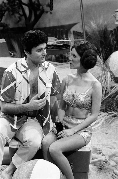 Bill Murray And Princess Leia 1978 Oldschoolcool