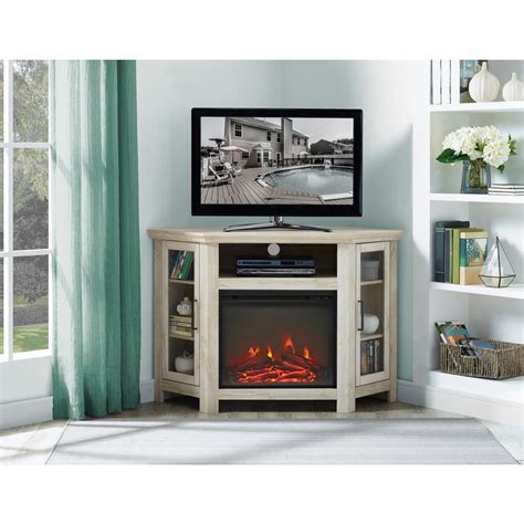 When possible, we encourage you to manage your value city furniture credit card account online using account center. Walker Edison Furniture Company 48 in. White Oak Wood Corner Fireplace Media TV Stand Console ...