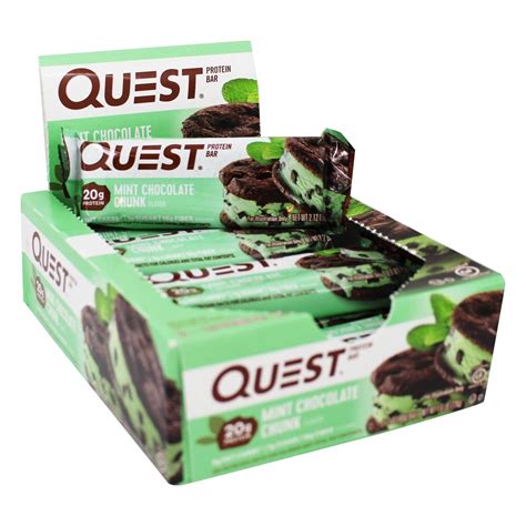 Best nutrition bars and protein bars | nutrition bars, nutrition, healthy nutrition. Buy Quest Nutrition - Quest Bar Protein Bar Mint Chocolate ...