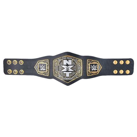 Nxt Tag Team Championship Mini Replica Title Belt Mini Replicas Belt