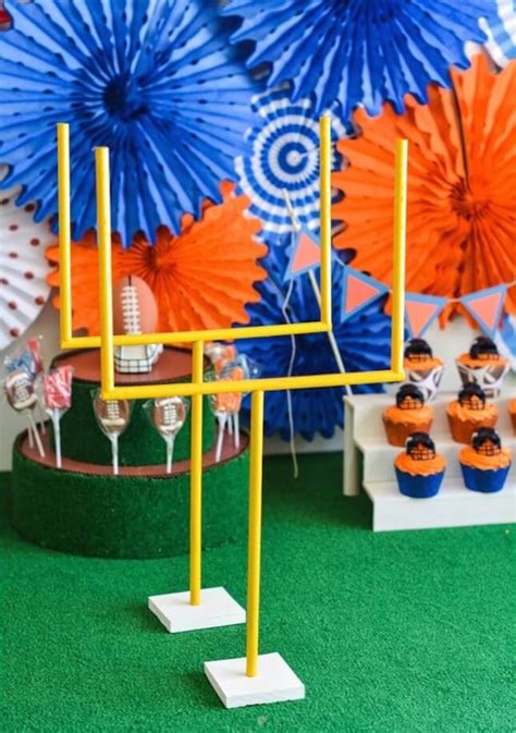 Millions of fans watch games daily. 12 Colorful DIY Super Bowl Party Decorations | DIY to Make
