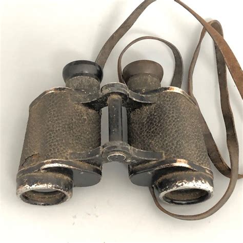 Hensoldt Wetzlar Dienstglas Binoculars H6400 Ww2 German 6x30