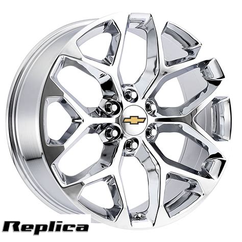 2015 2016 2017 Gmc Sierra Wheels Rims Chrome 20 Inch 20x9 Chevy