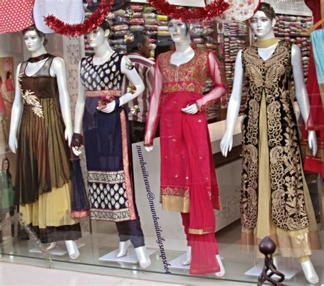 Mumbai Daily Snapshot Monday Shopping And Markets Indian Dresses At