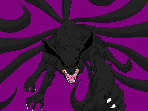 Share the best gifs now >>>. Black Kurama by Valecad10 on DeviantArt