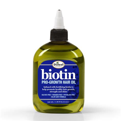 Difeel Premium Biotin Hair Oil 7 78 Fl Oz Walmart