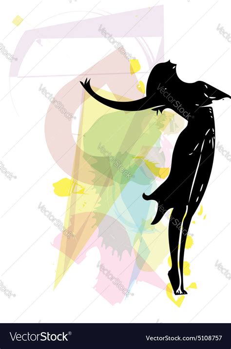 Ballet Dancer Royalty Free Vector Image Vectorstock