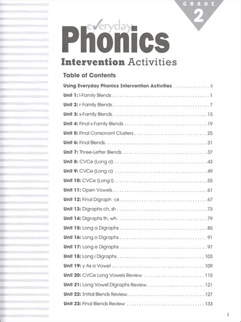 Everyday Phonics Intervention Activities Grade 2 | Newmark ...