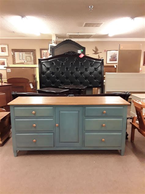 Ethan Allen Light Blue Dresser Delmarva Furniture Consignment