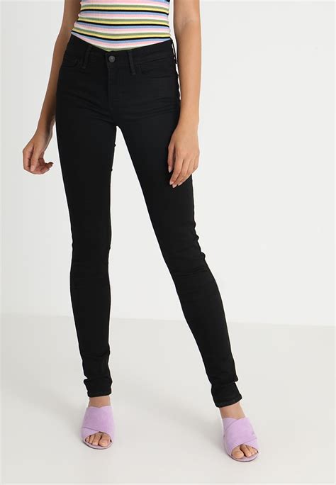 Levis® 710 Super Skinny Jeans Skinny Fit Black Galaxyblack Denim