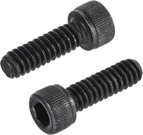 Uxcell 10 24x5 8 Hex Socket Head Cap Screw Bolts 12 9 Grade Alloy Steel 25pcs