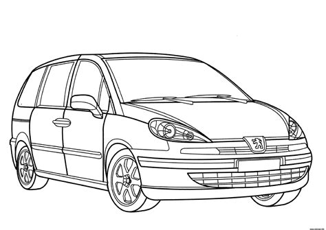 Envie de jouer aux bienvenue sur notre page coloriage voiture du site jeu.info. Coloriage Voitures A Imprimer Coloriage Voiture Peugeot ...