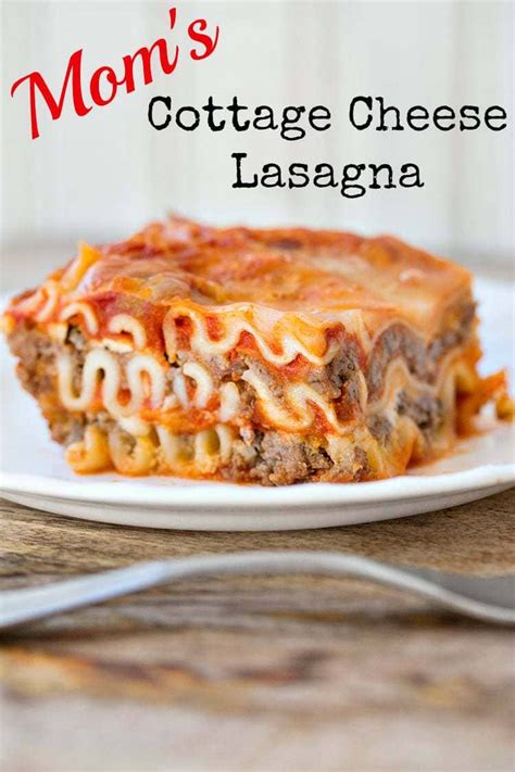 Moms Easy Cottage Cheese Lasagna The Kitchen Magpie Cottage Cheese