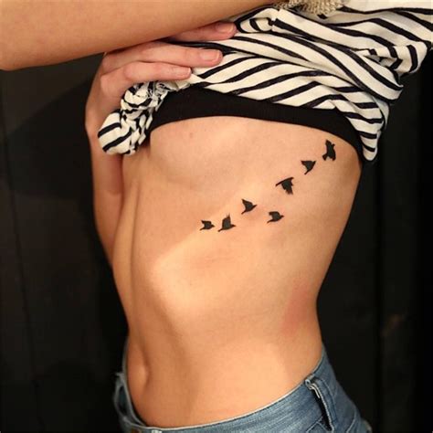 Bird Tattoo On Ribs Birdlc