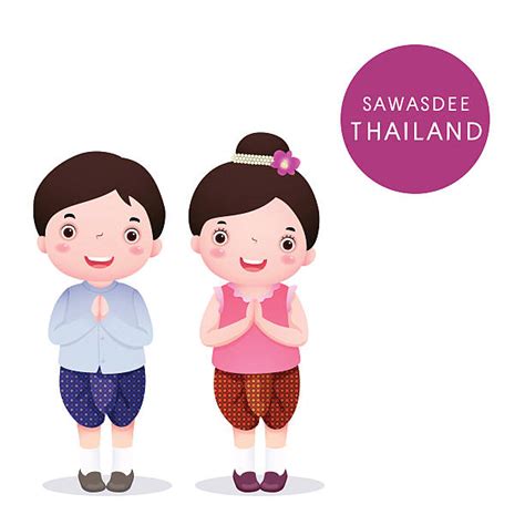 Royalty Free Thai Greeting Clip Art Vector Images And Illustrations Istock