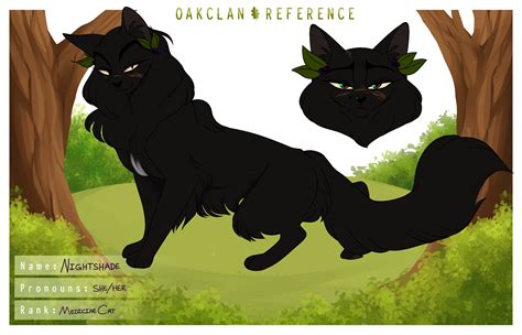 Oakclan Nightshade Medicine Cat By Ipann On Deviantart Warrior Cats