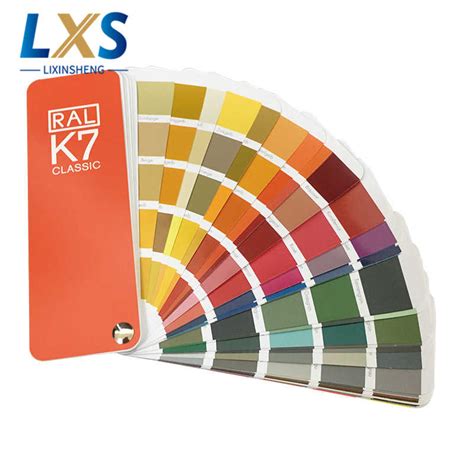Original Germany Ral Color Card International Standard Ral K7 Color