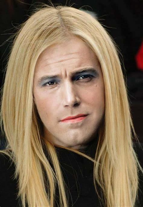 Download Funny Celebrity Man With Blonde Long Hair Pictures
