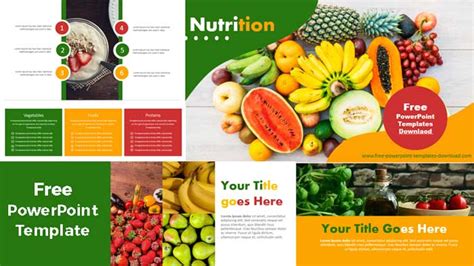 Health Nutrition Powerpoint Presentations Tutorial Pics