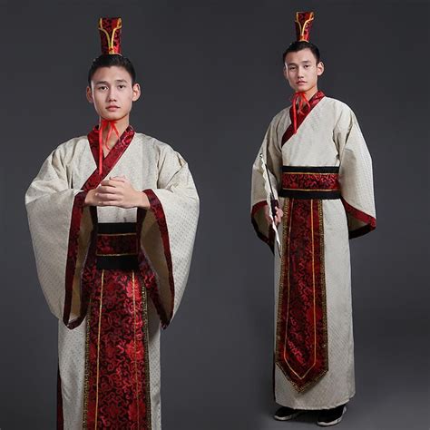 New Chinese National Hanfu Costume For Men Traditional Tang Dynasty Clothing For Stage