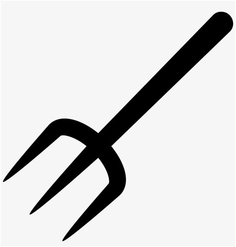 This Icon Is Has Three Sharp Parallel Points At The Pitch Fork Clip