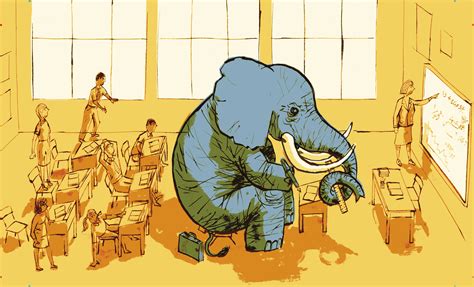 An interesting example of ignoring the elephant in the room occurred in the 1935 broadway musical, jumbo, in which jimmy durante is stopped by a cop. The elephant in the classroom: the World Bank and private ...
