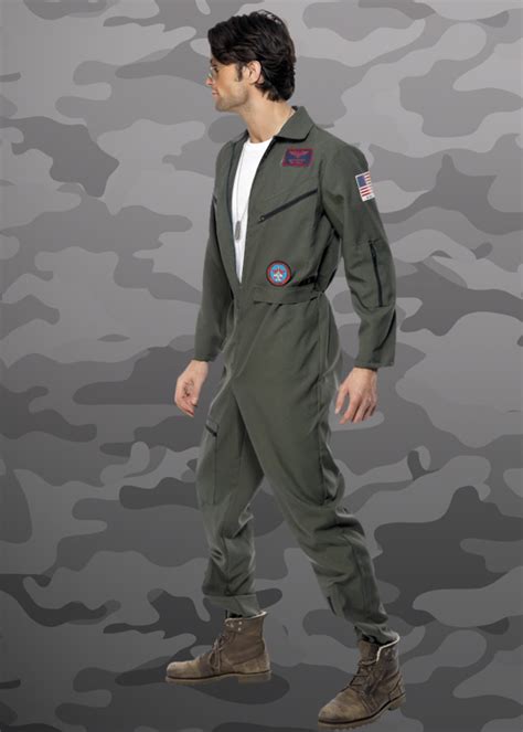 Adult Mens Top Gun Pilot Costume