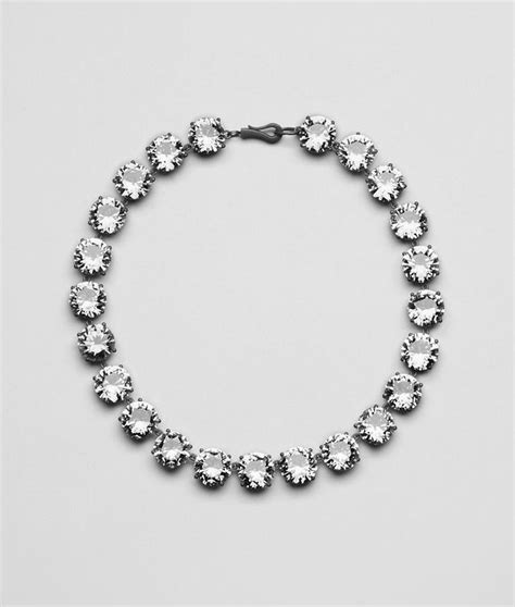 ‎bottega Veneta ‎ ‎naturale Stone Silver Necklace