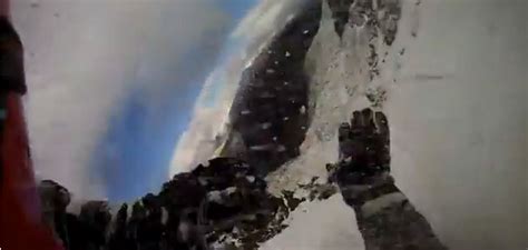 Mountain Climber Has Most Horrificcool Fall Ever Captured Geekshizzle
