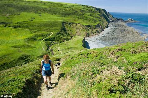 It stretches for 630 miles (1,014 km), running from minehead in somerset, along the coasts of devon and cornwall, to poole harbour in dorset. South West Coast Path: Walkers urged to help raise funds ...