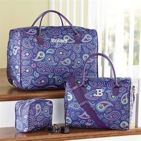 3 Piece Personalized Luggage Set Seventh Avenue