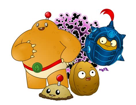 The battle of strongest gargantuar!? Potato-mine - Spudow Wall-nut - Wall-knight from PLANTS VS ...